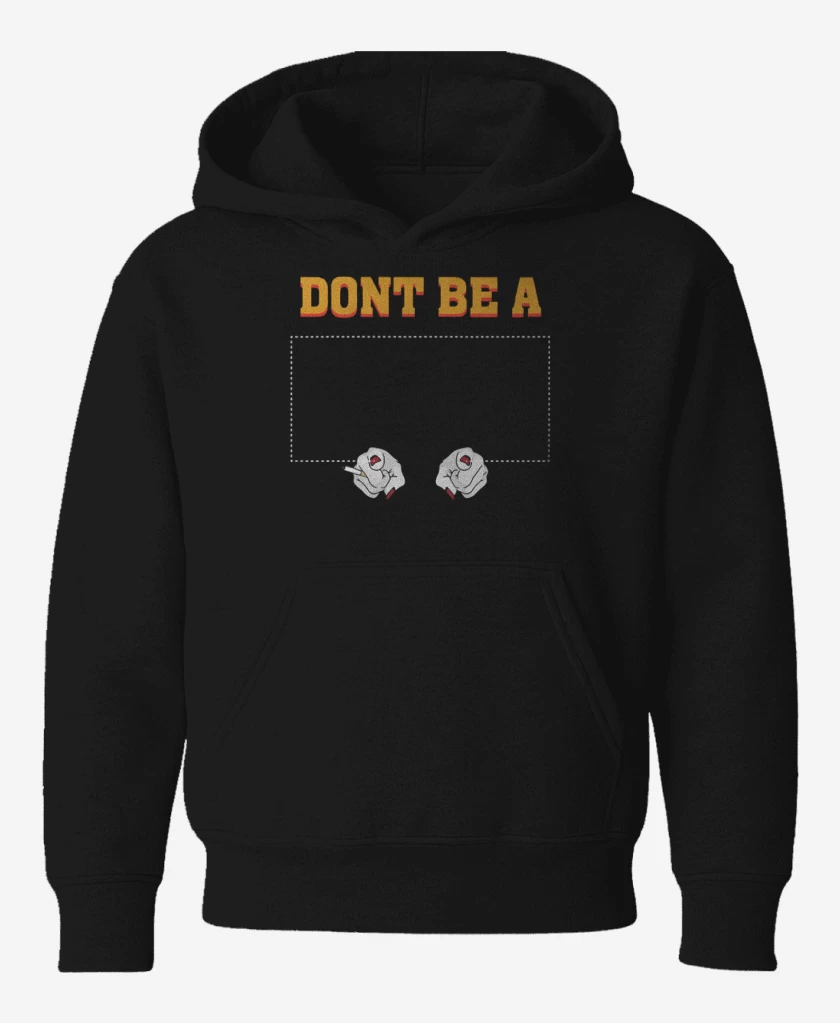 Poleron de niño Negro de Dont be a