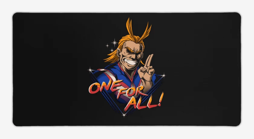 Mouse pad Gamer Negro de One for all