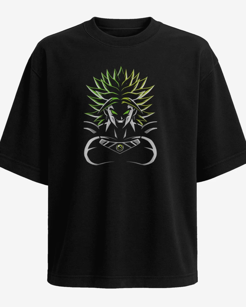Polera Oversize Broly fase 2 
