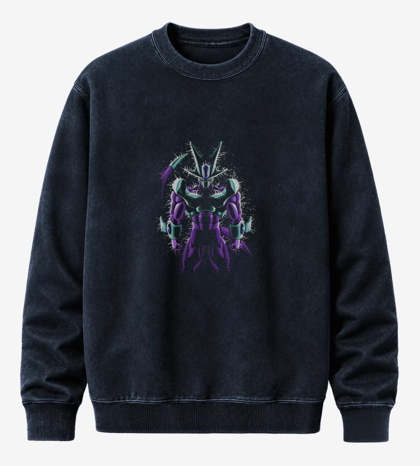 Poleron Polo Acid Wash Azul Marino de Coolerr