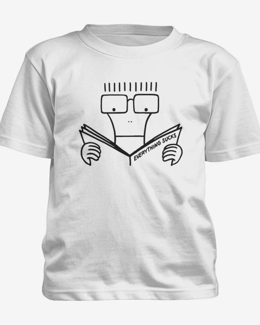 Polera de niño Blanco de Descendentz