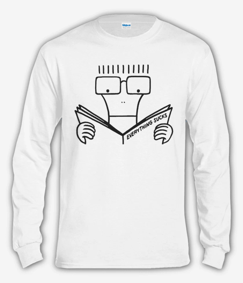 Polera manga larga Blanco de Descendentz