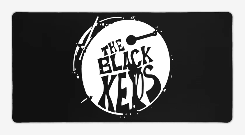Mouse pad Gamer Negro de The Black Keys V2