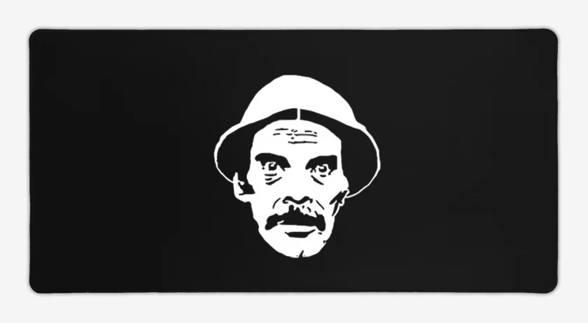 Mouse pad Gamer Negro de Don Ramon II