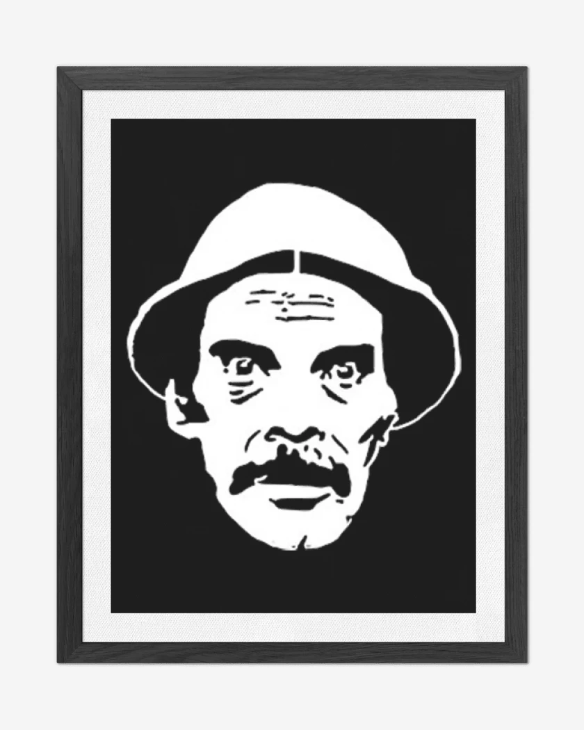 Cuadro decorativo Negro de Don Ramon II
