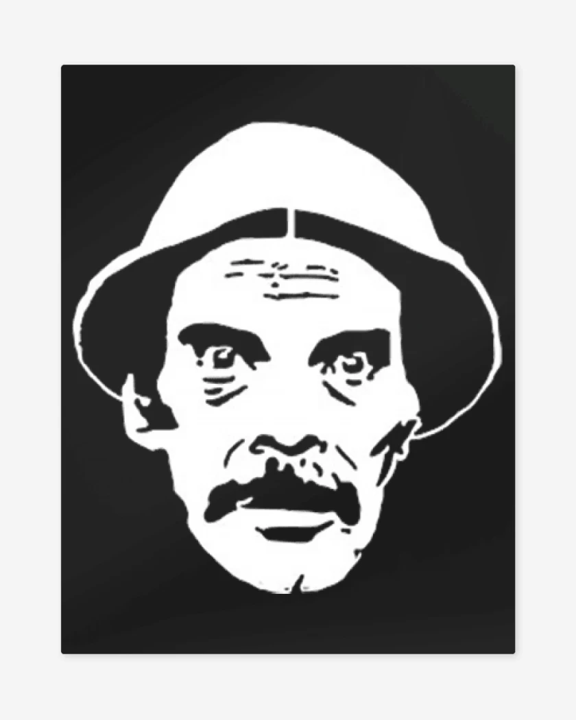 Print metalico Don Ramon II
