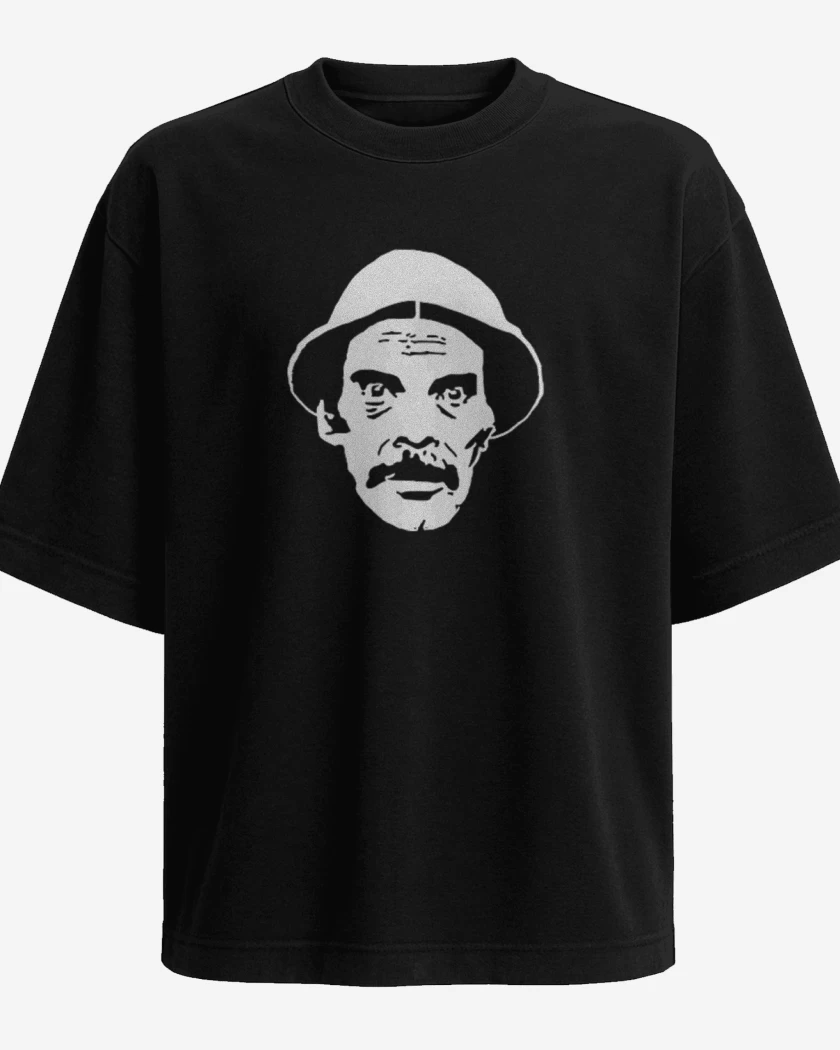 Polera Oversize Negro de Don Ramon II