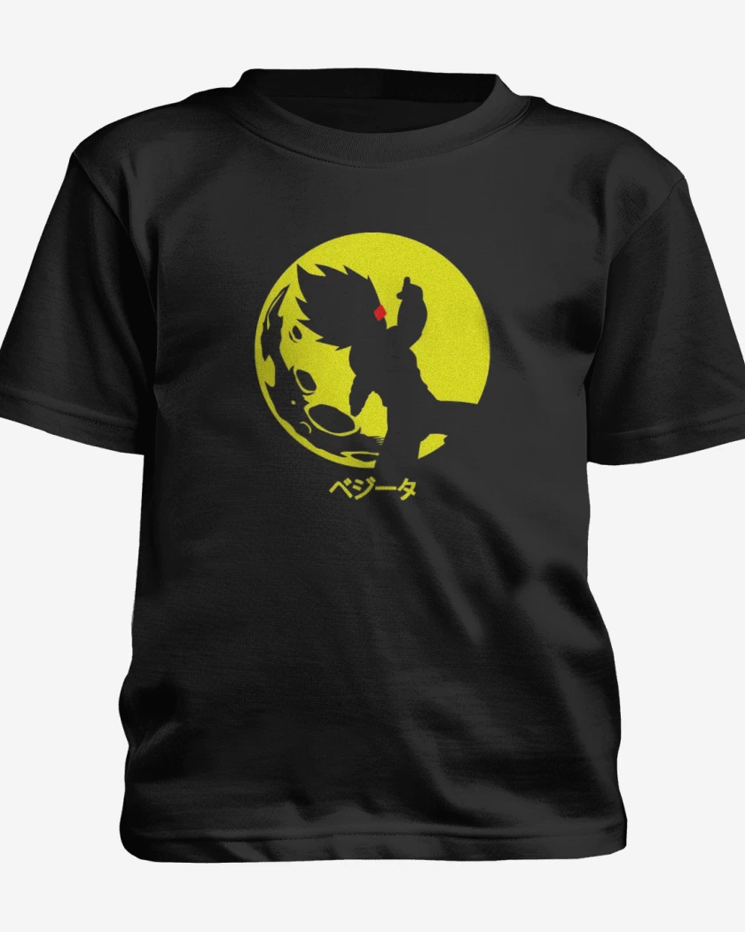 Polera de niño Blanco de Vegeta Moon
