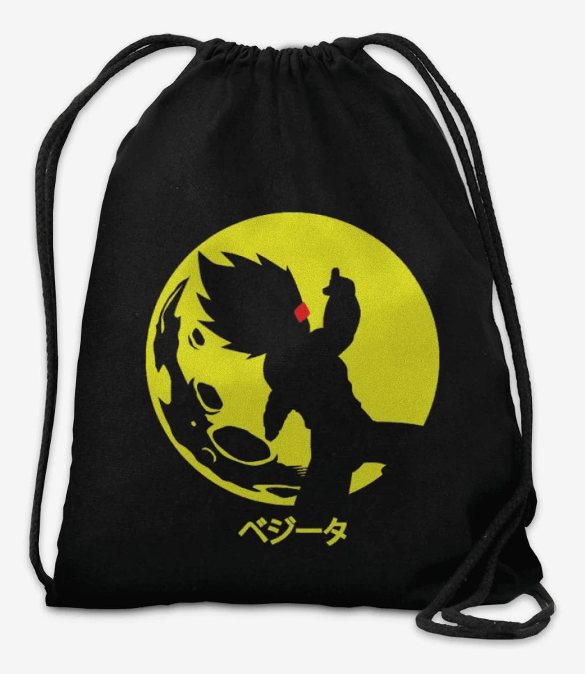 Mochila Negro de Vegeta Moon