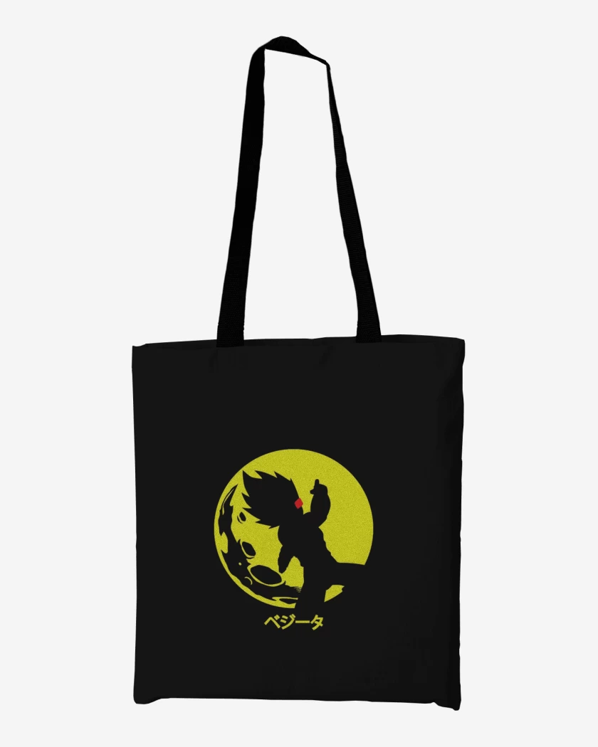 Totebag Negro de Vegeta Moon