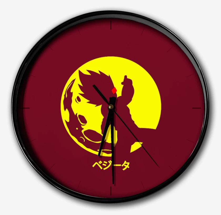 Reloj Burdeo de Vegeta Moon