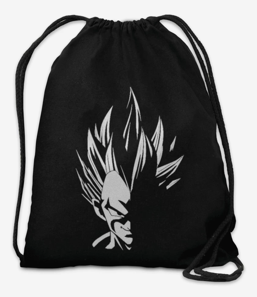 Mochila Negro de Vegeta dark