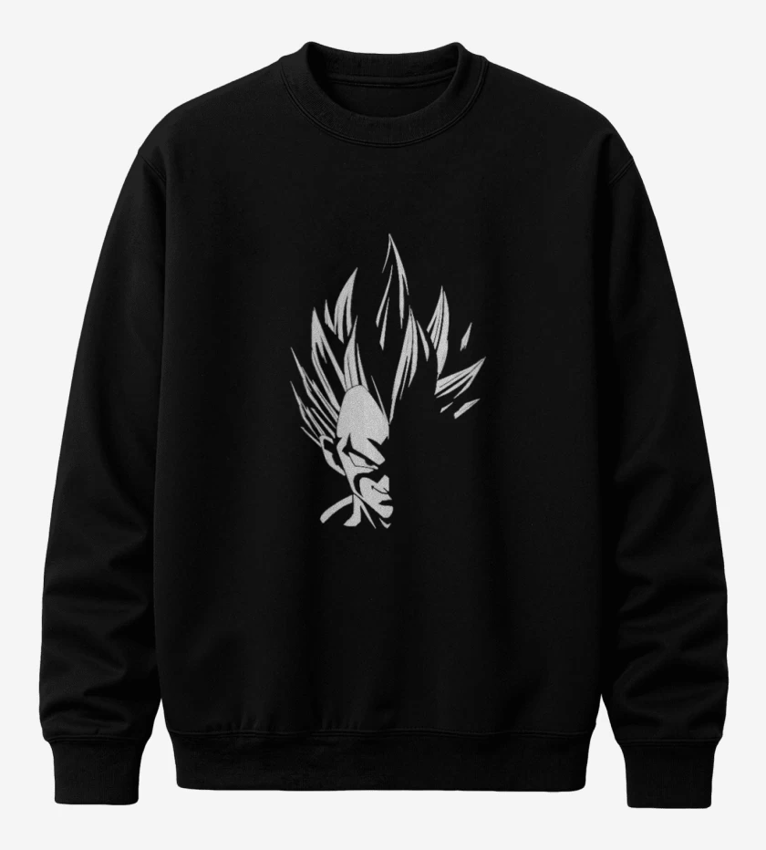 Poleron polo Negro de Vegeta dark