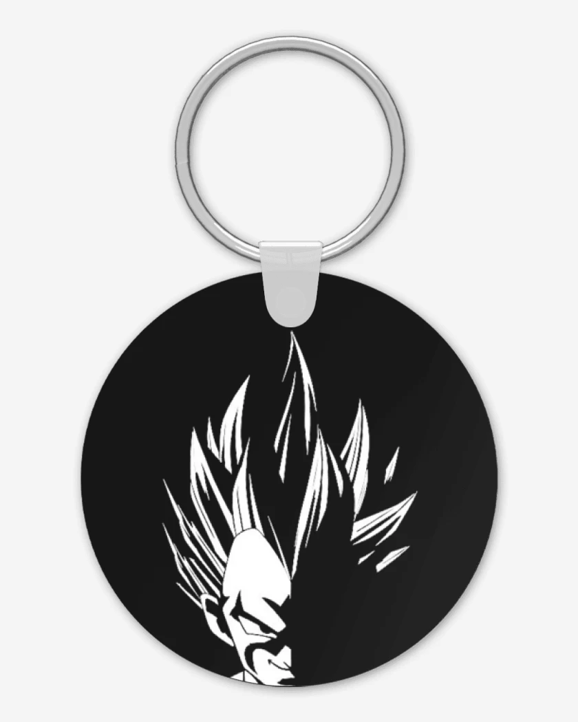 Llavero Negro de Vegeta dark