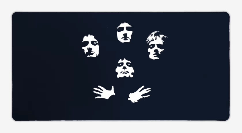 Mouse pad Gamer Azul Marino de Rapsodia