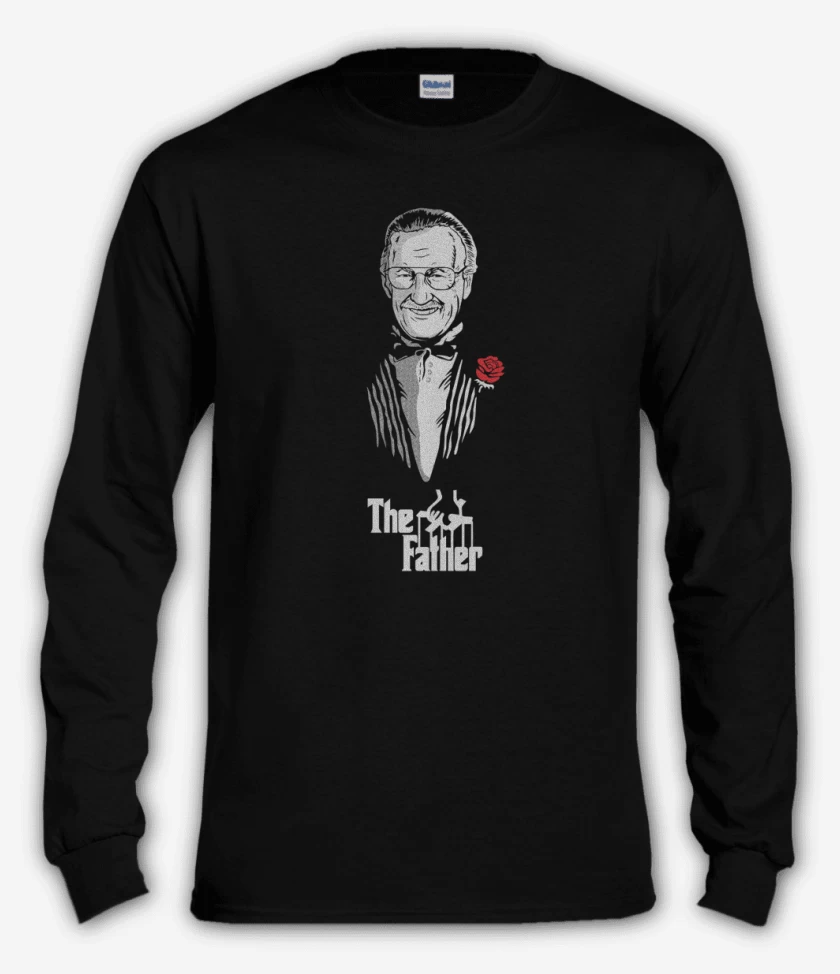 Polera manga larga Negro de The father