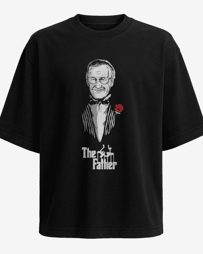 Polera Oversize Negro de The father