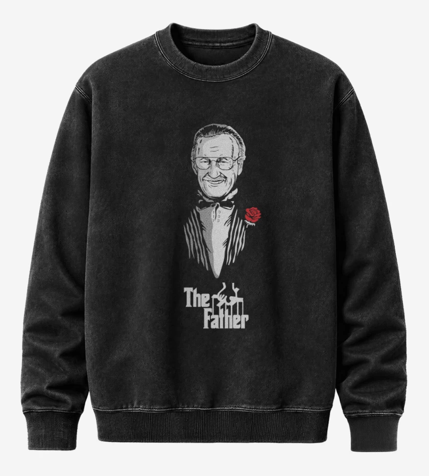 Poleron Polo Acid Wash Negro de The father
