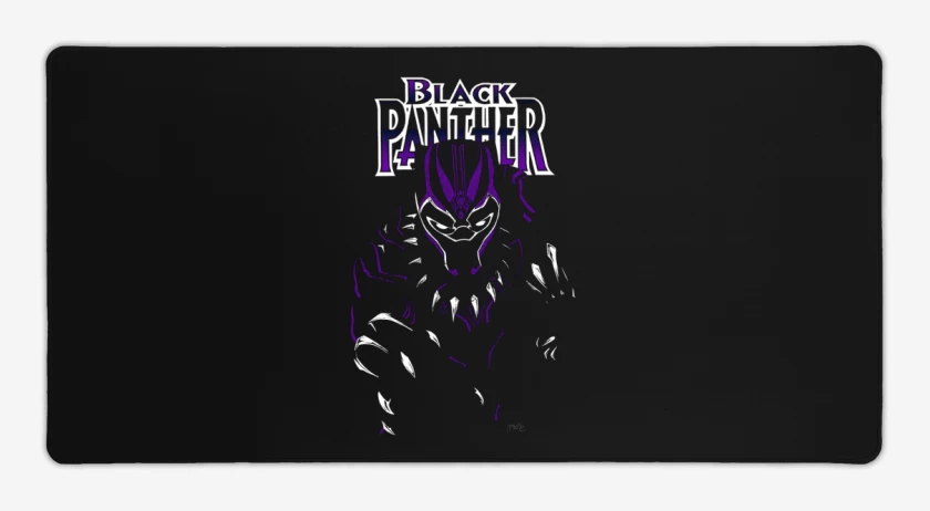 Mouse pad Gamer Black panther full