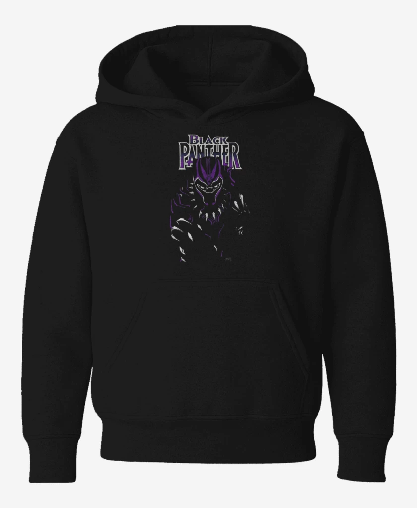 Poleron de niño Negro de Black panther full