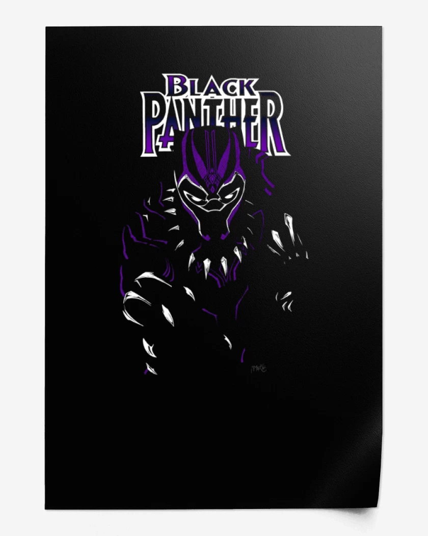 Print Black panther full
