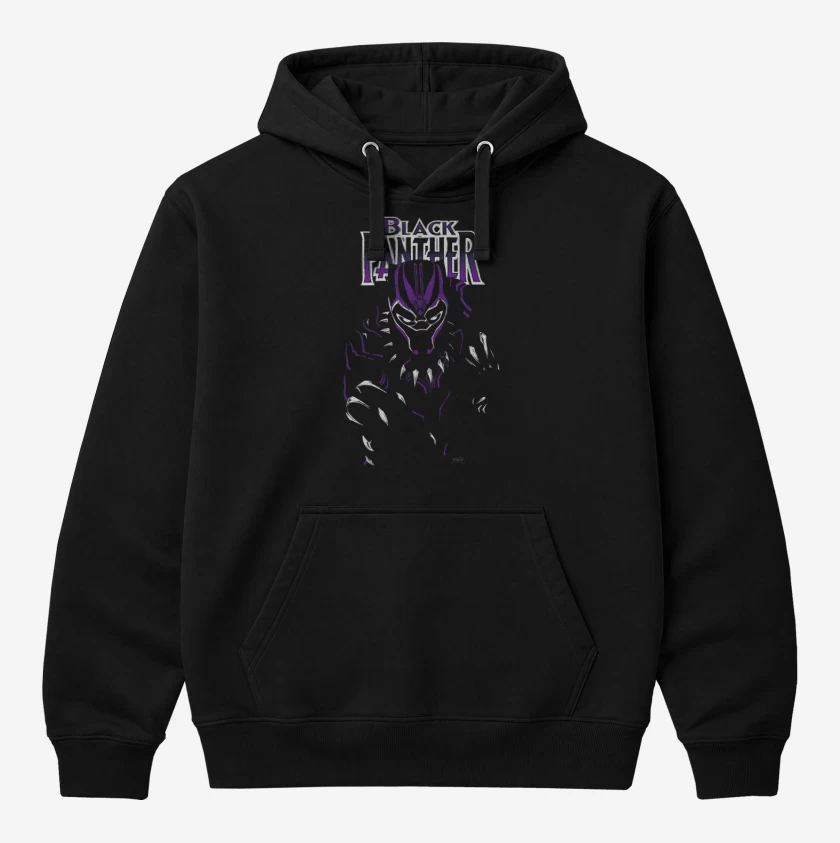 Polerón Canguro Black panther full