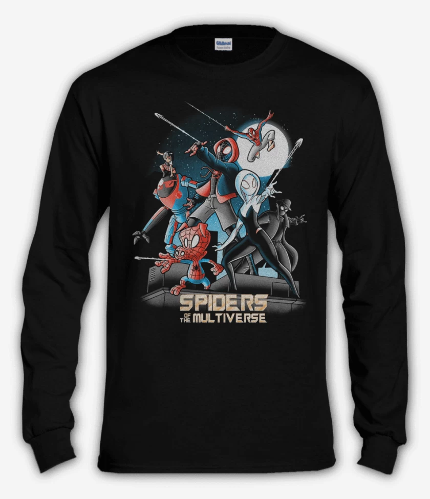 Polera manga larga Aracnidos