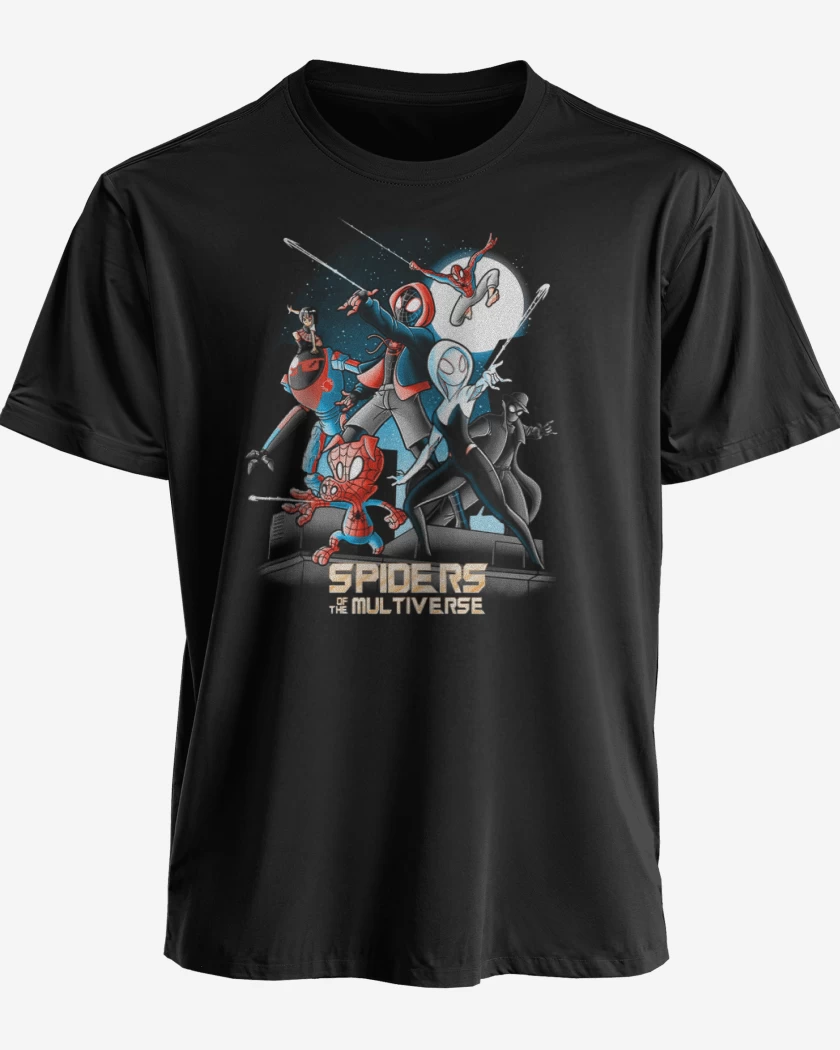 Polera premium Negro de Aracnidos