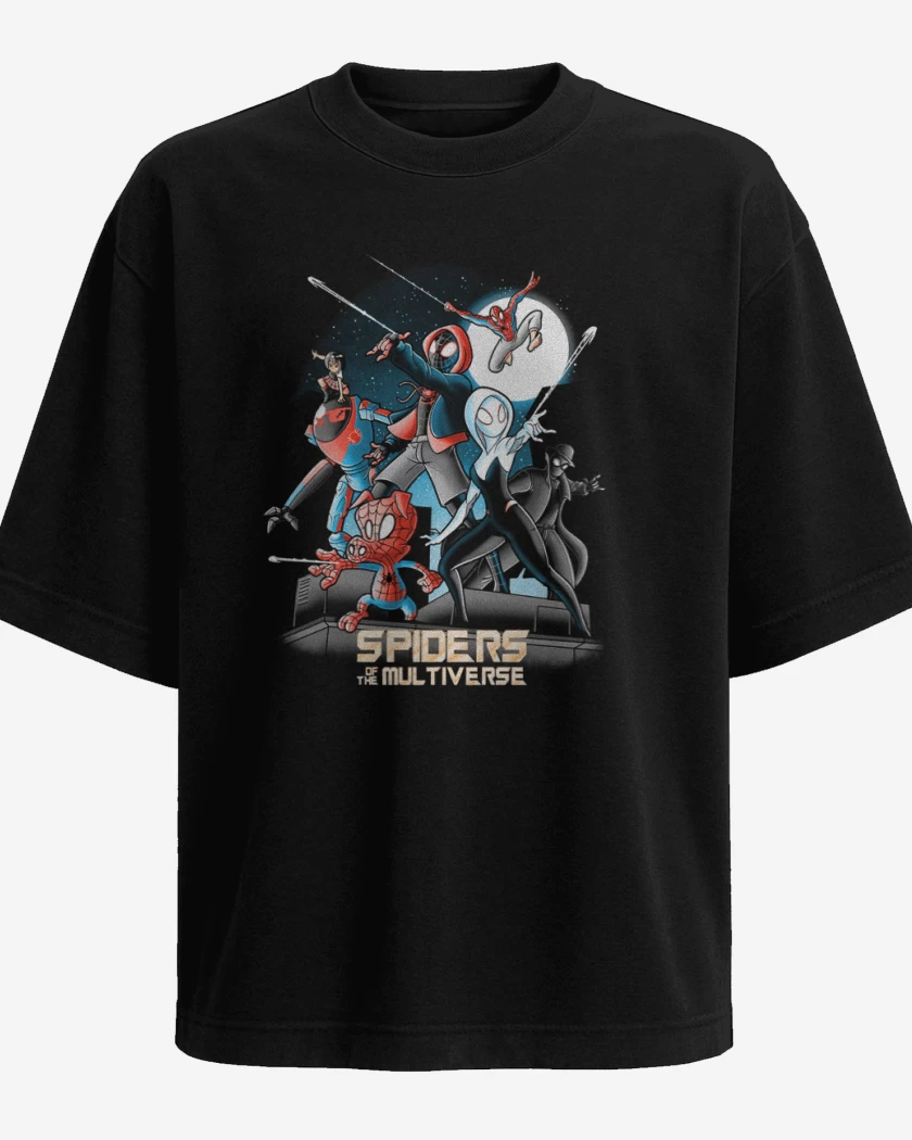 Polera Oversize Aracnidos