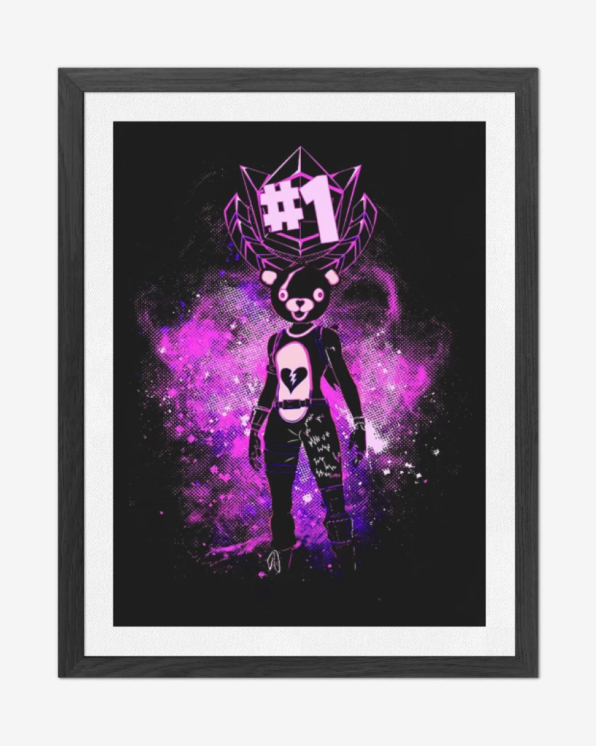 Cuadro decorativo Osito fornite n°1
