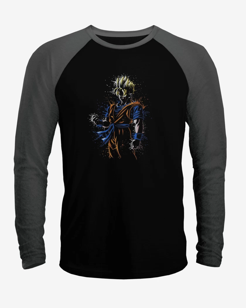 Polera Raglan Gohan del futuro 