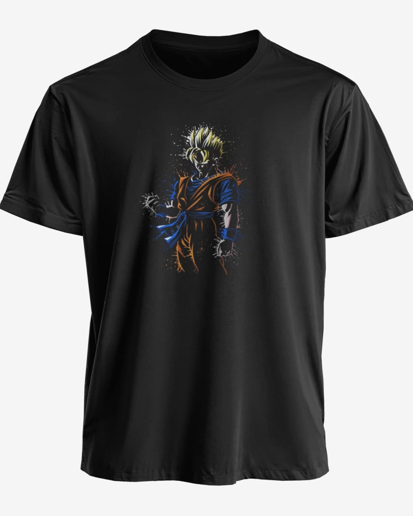 Polera premium Negro de Gohan del futuro 