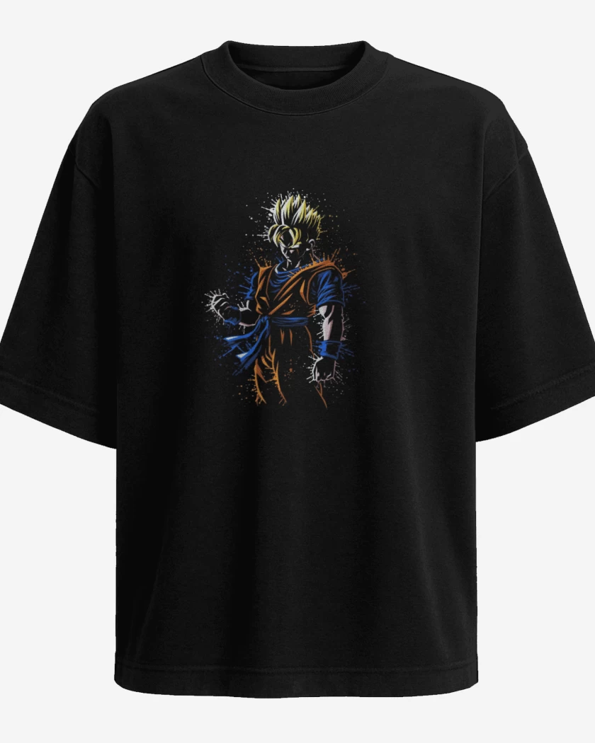 Polera Oversize Gohan del futuro 