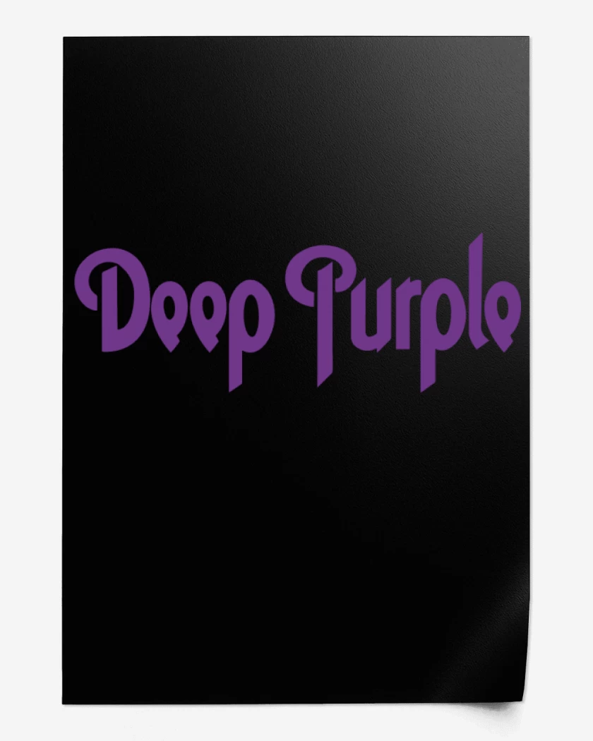 Print Deep Purple - Logo