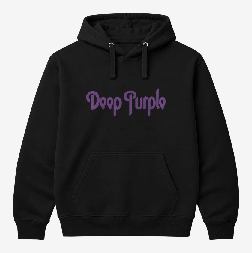 Polerón Canguro Deep Purple - Logo