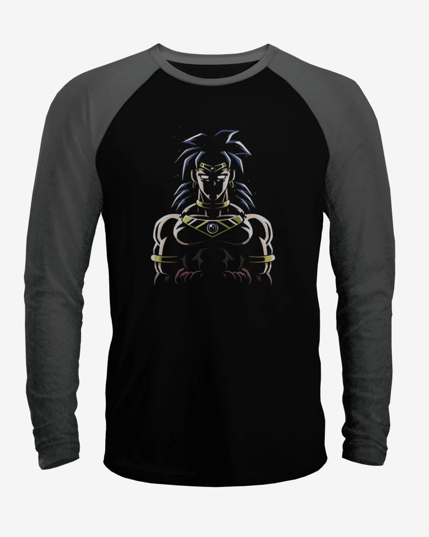 Polera Raglan Broly sad 