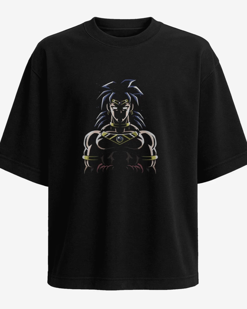 Polera Oversize Broly sad 