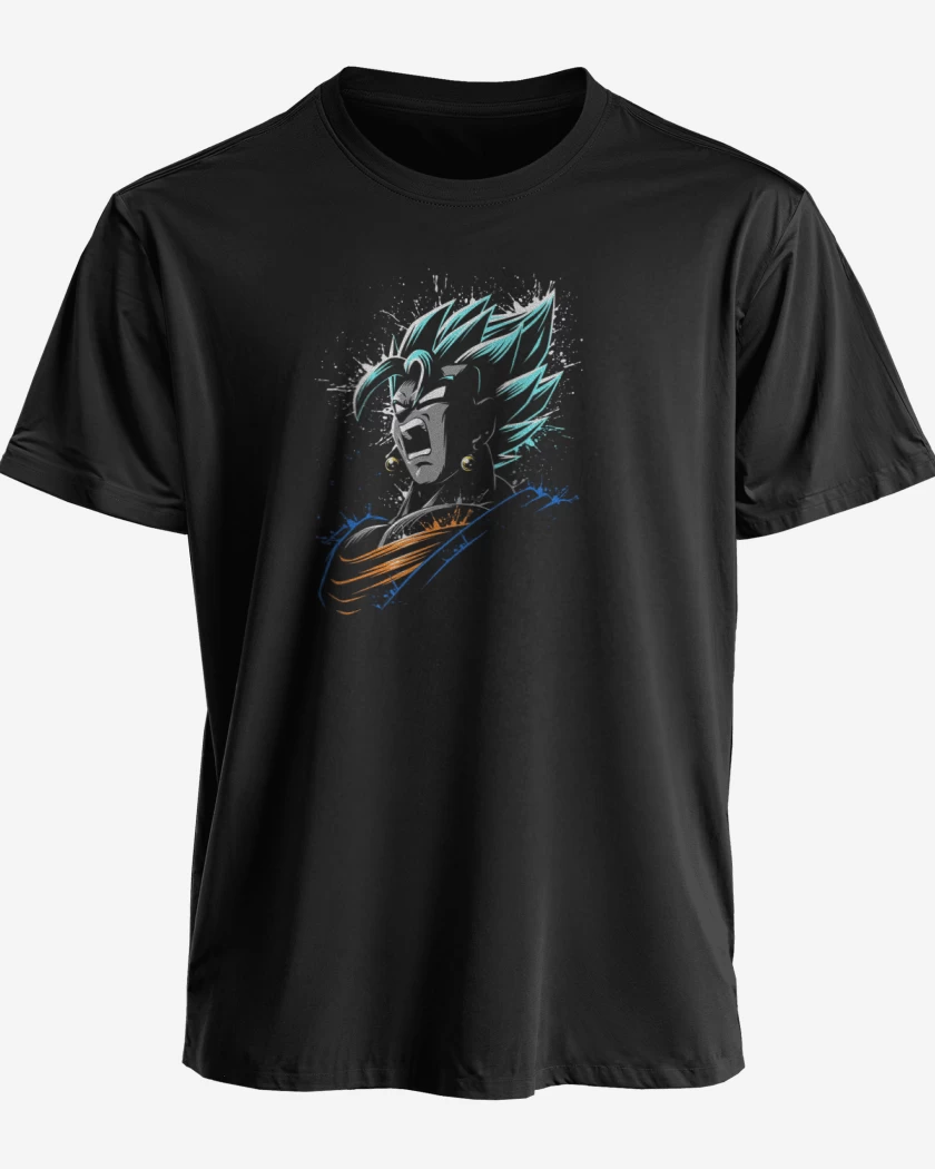 Polera premium Negro de super vegeto 