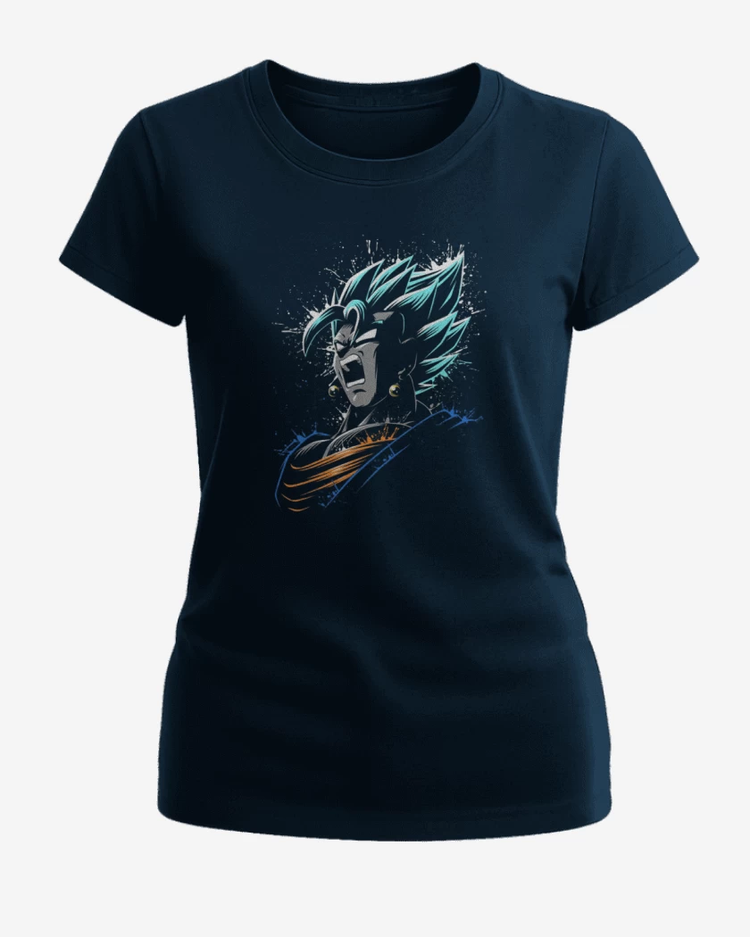 Polera de Mujer Azul Marino de super vegeto 