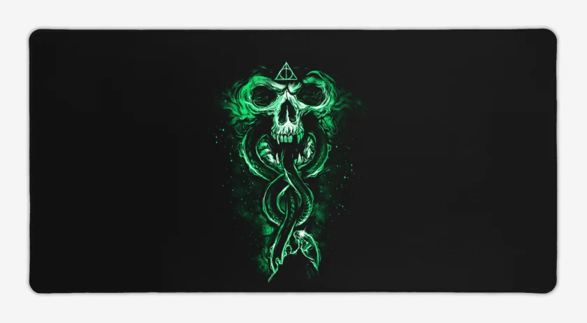 Mouse pad Gamer Negro de Reliquias slythering