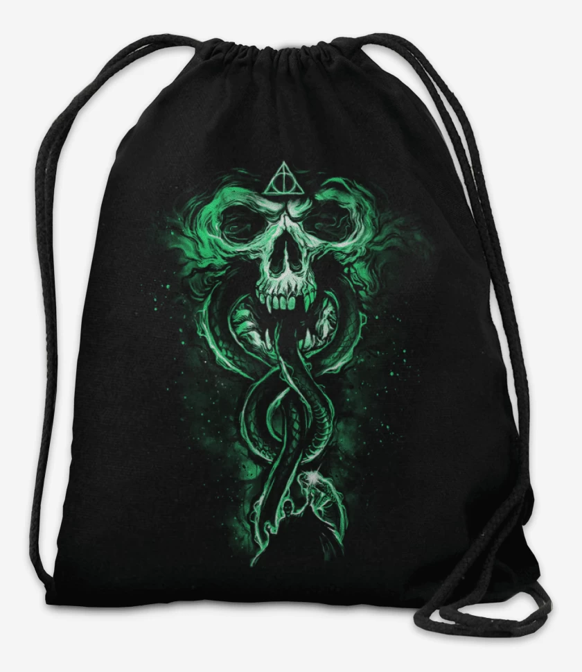 Mochila Negro de Reliquias slythering