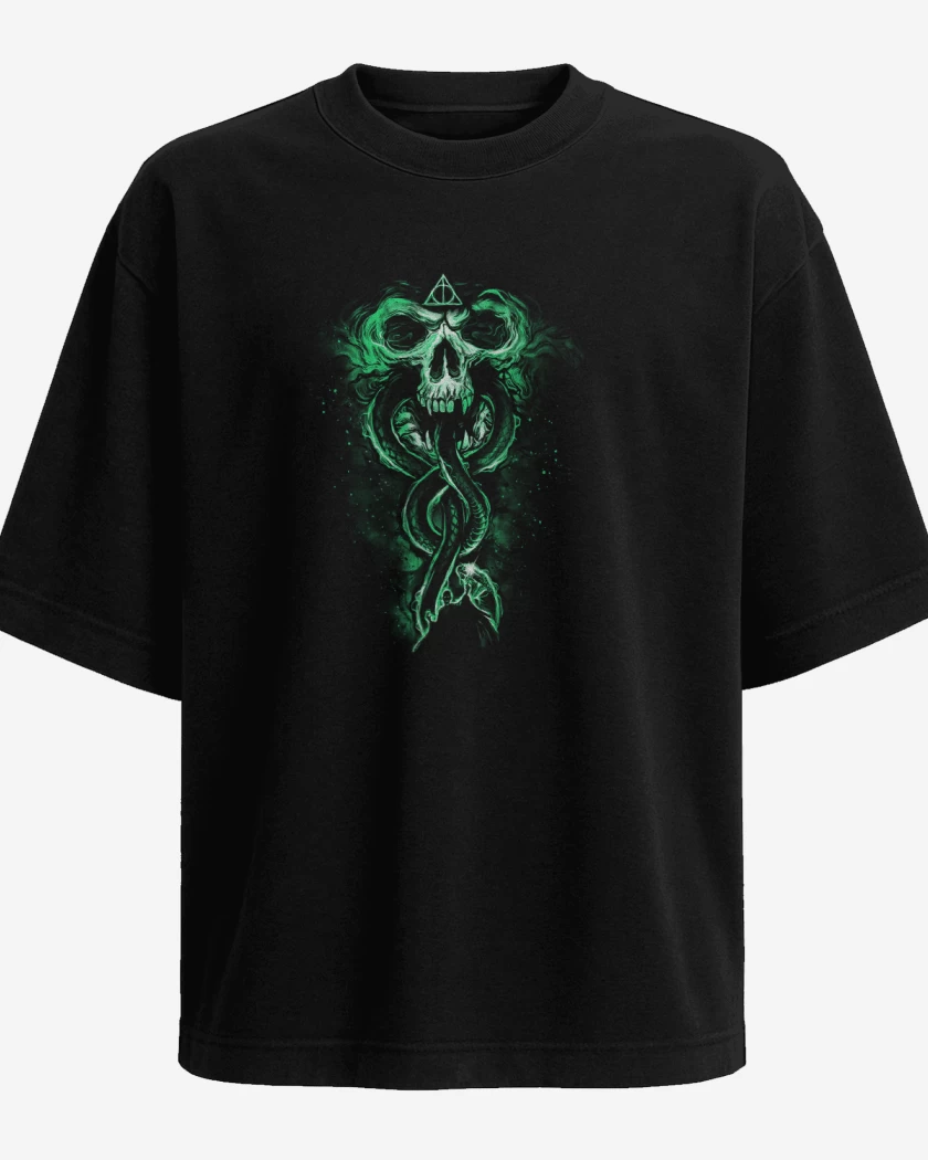 Polera Oversize Reliquias slythering