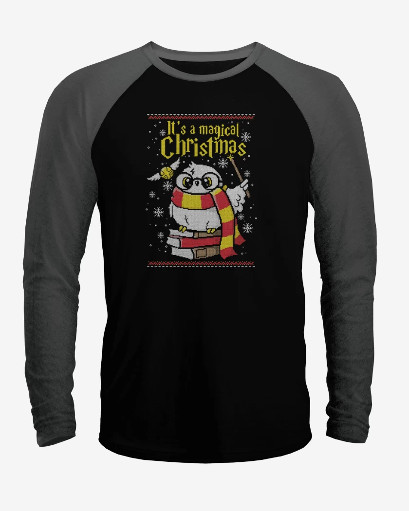 Polera Raglan Magical christmass