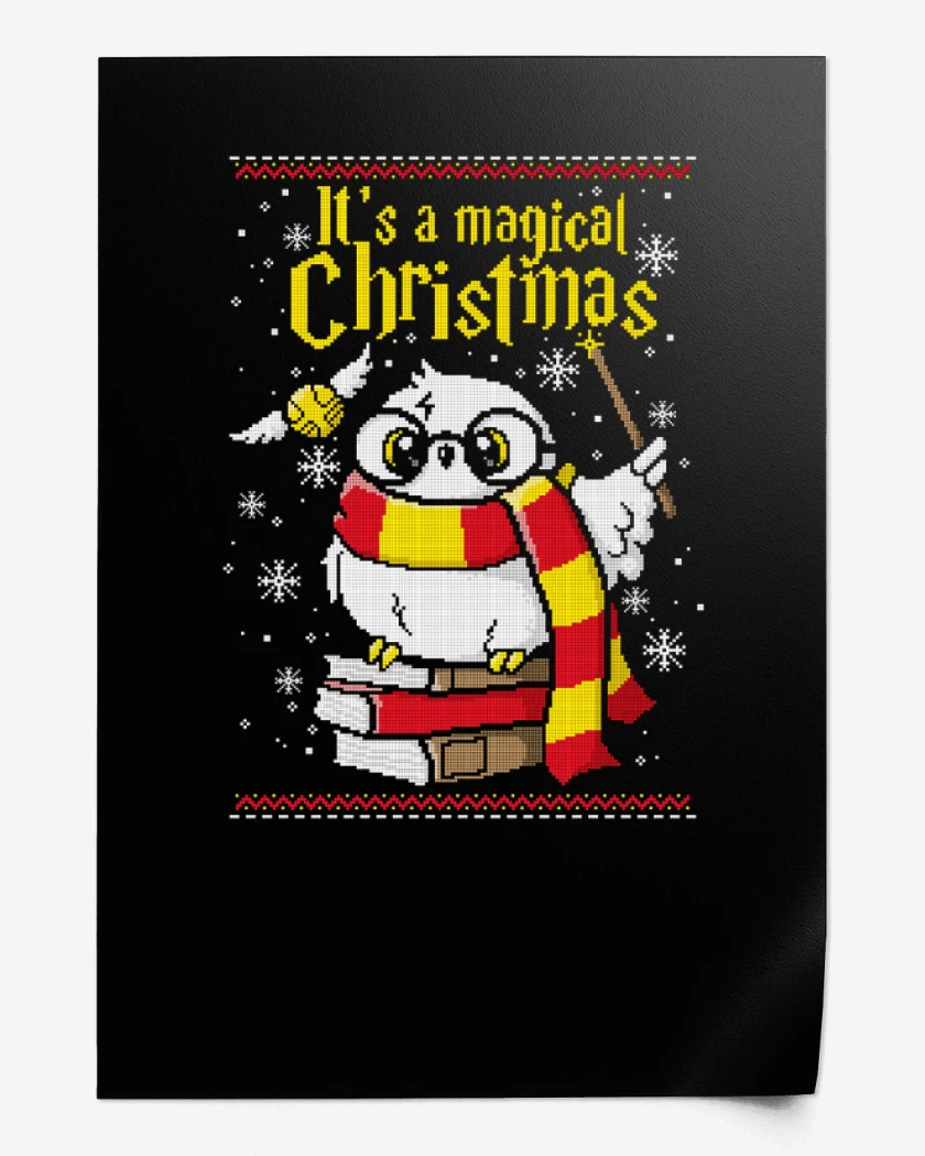 Print Magical christmass