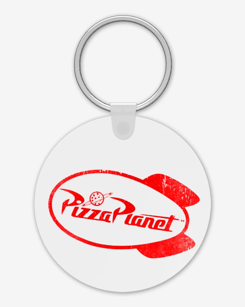 Llavero Pizza planeta