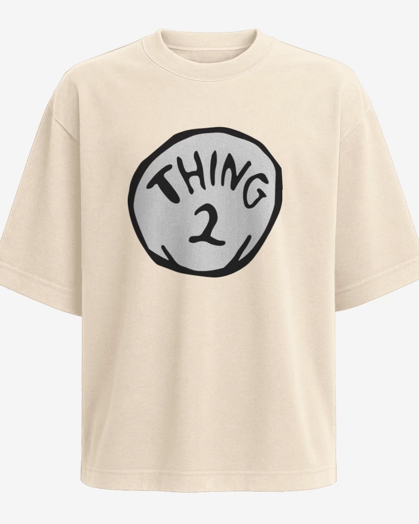 Polera Oversize Beige de Cosa 2