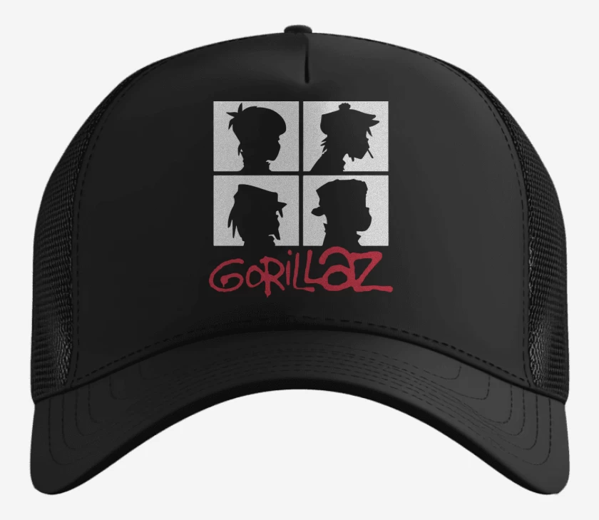 Gorro Gorillaz - Demon Days B&W