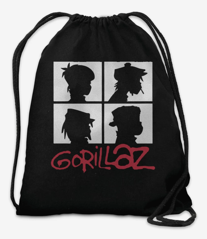 Mochila Gorillaz - Demon Days B&W