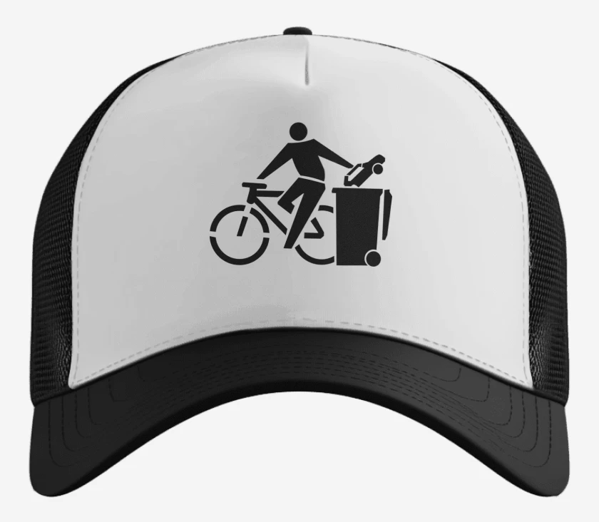 Gorro Auto a la basura 