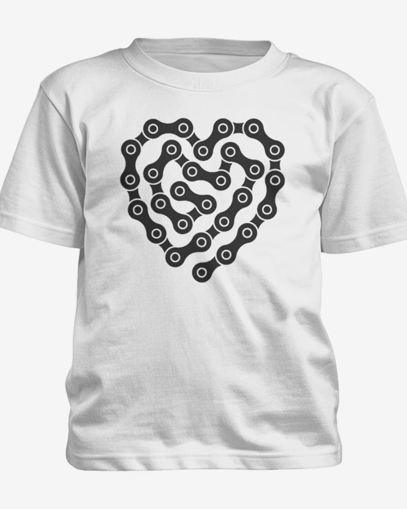 Polera de niño Blanco de CORAZON CADENA 